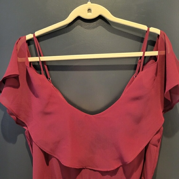 Birds Grey Jane Convertible Bridesmaid Dress - Picture 4 of 8